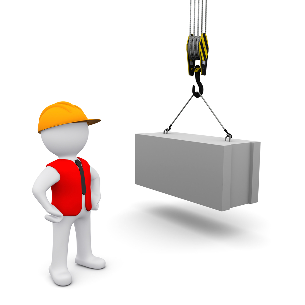 Lifting crane in Bat Yam