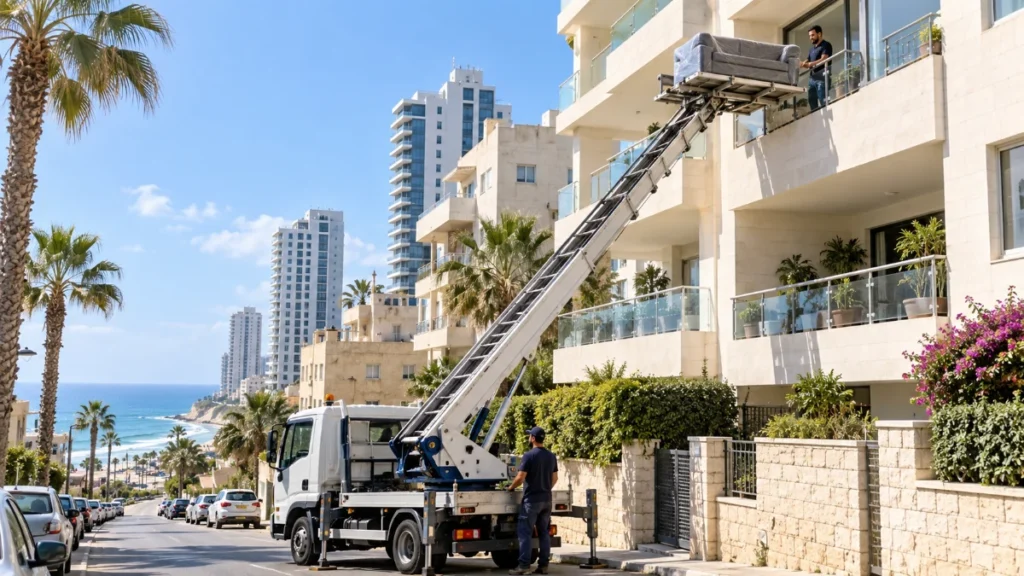 מנוף הרמה בנתניה